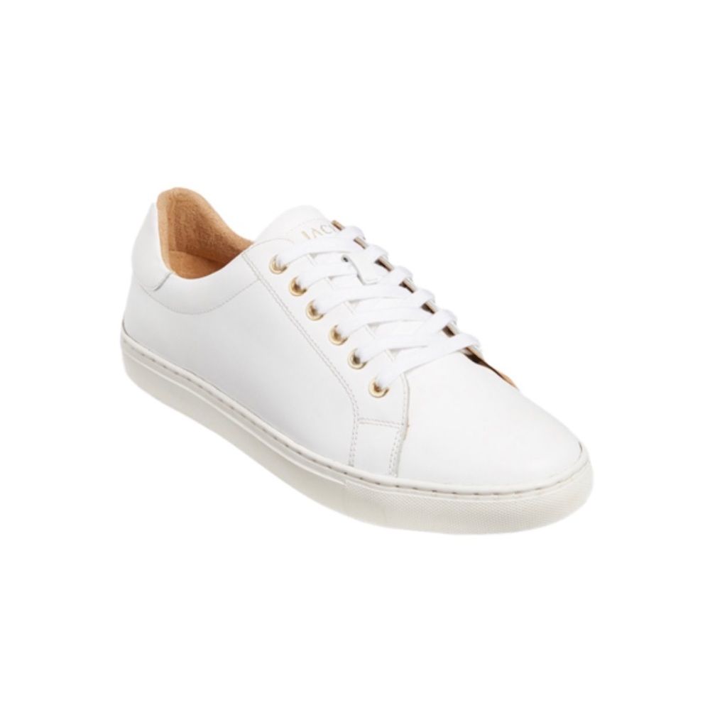 Jack Rogers Rory Classic Sneaker- White, sz 7.5